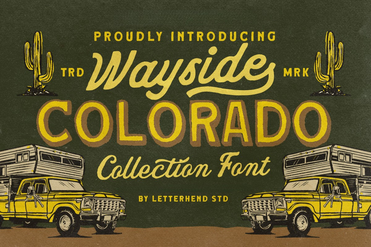 Wayside Colorado Font Collection