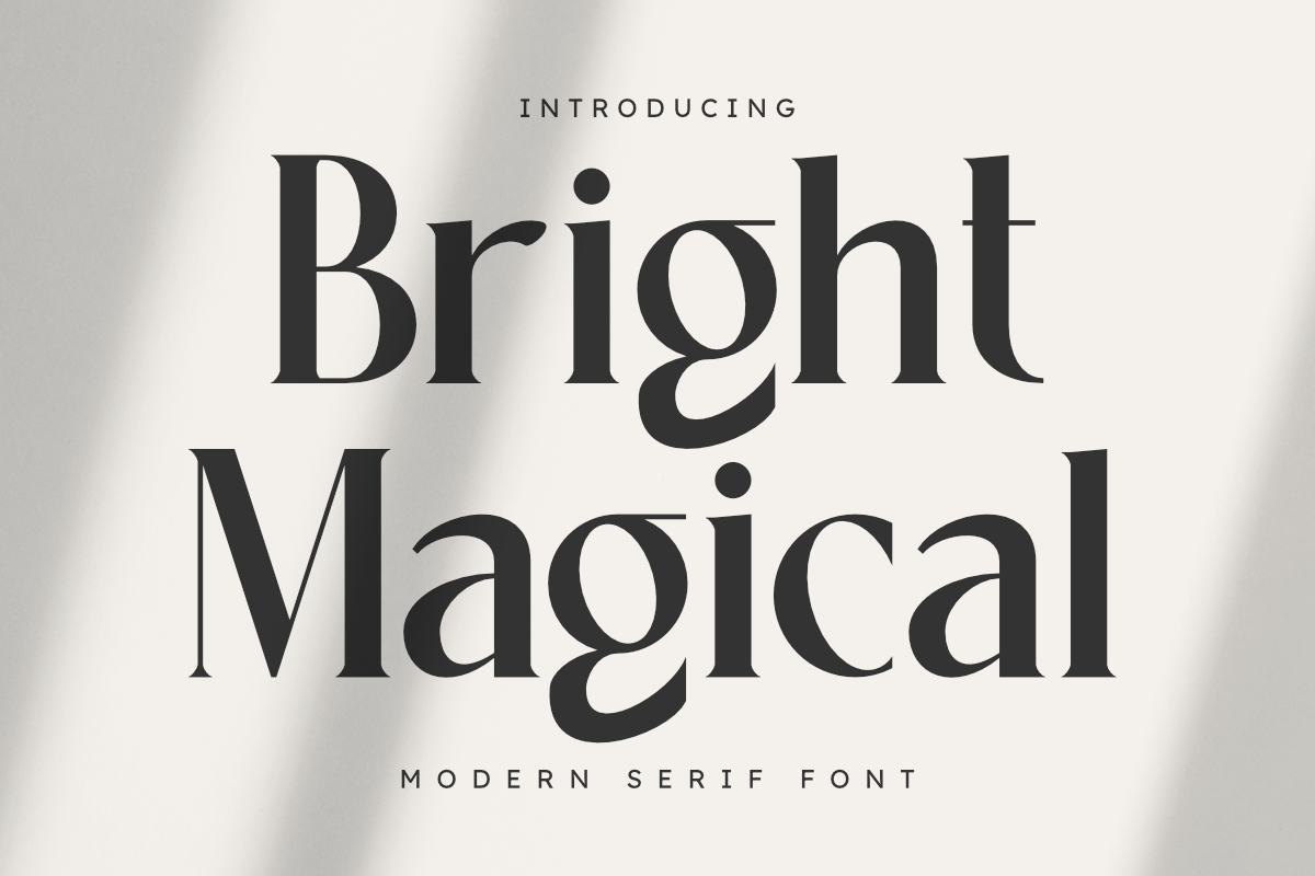 Bright Magical Font