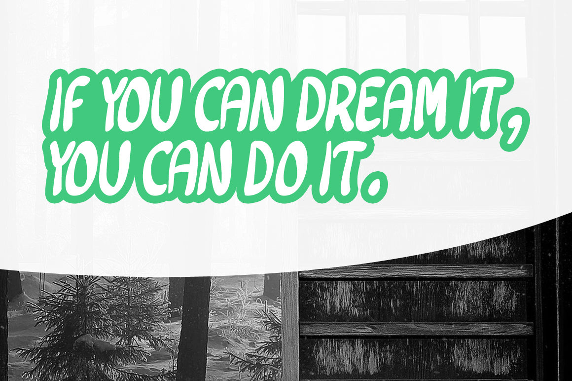 Dream Booker Font