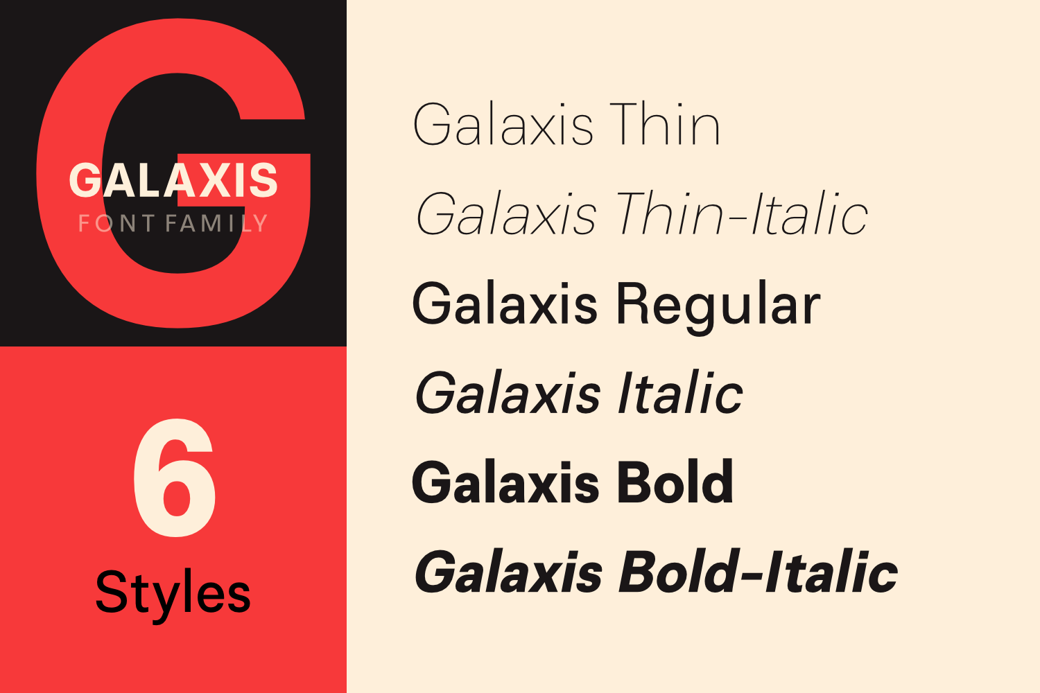 Galaxis Font