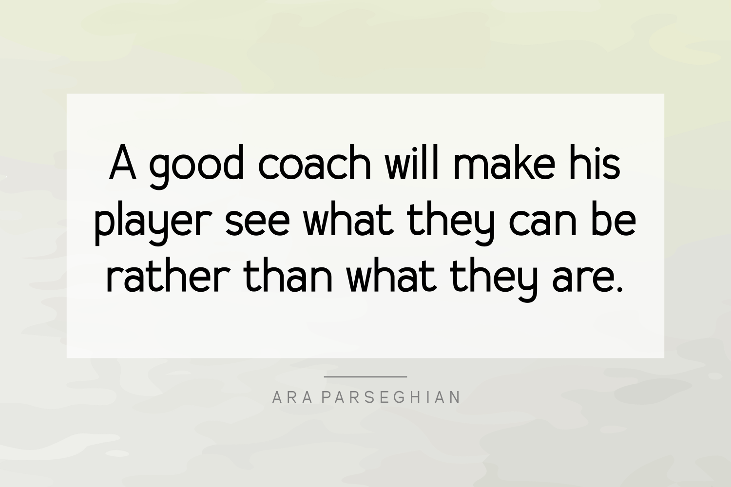 Great Coach