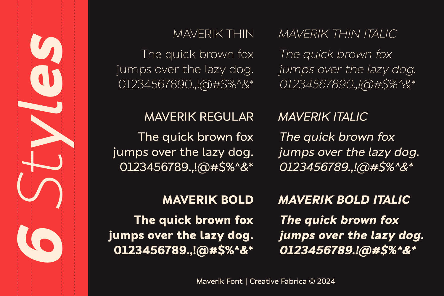 Maverik Font