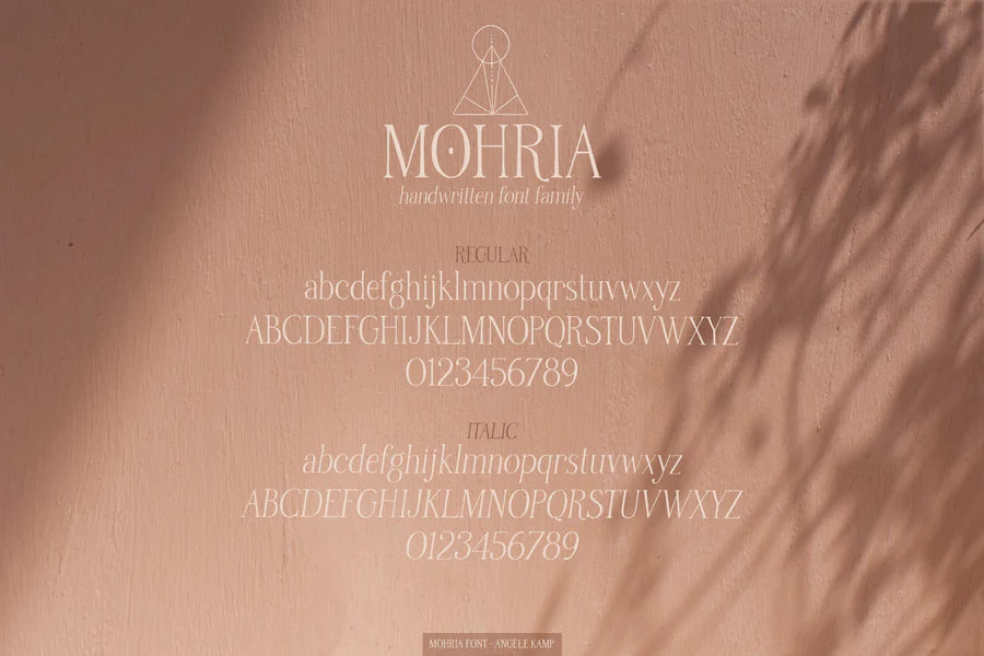 Mohria font family