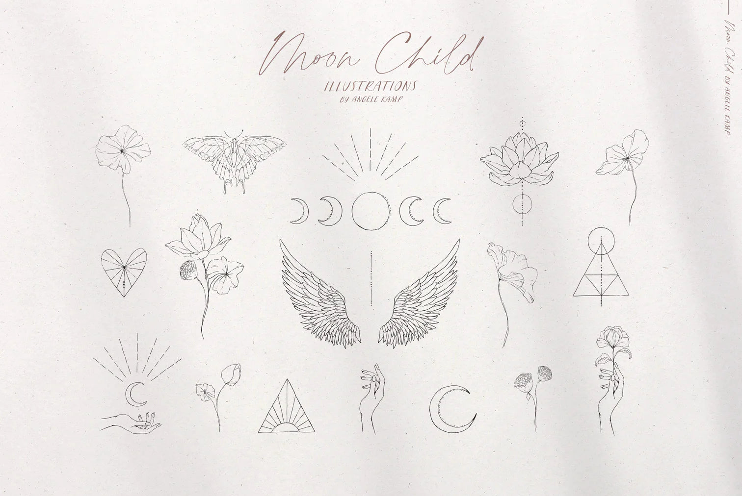 Moon Child font duo