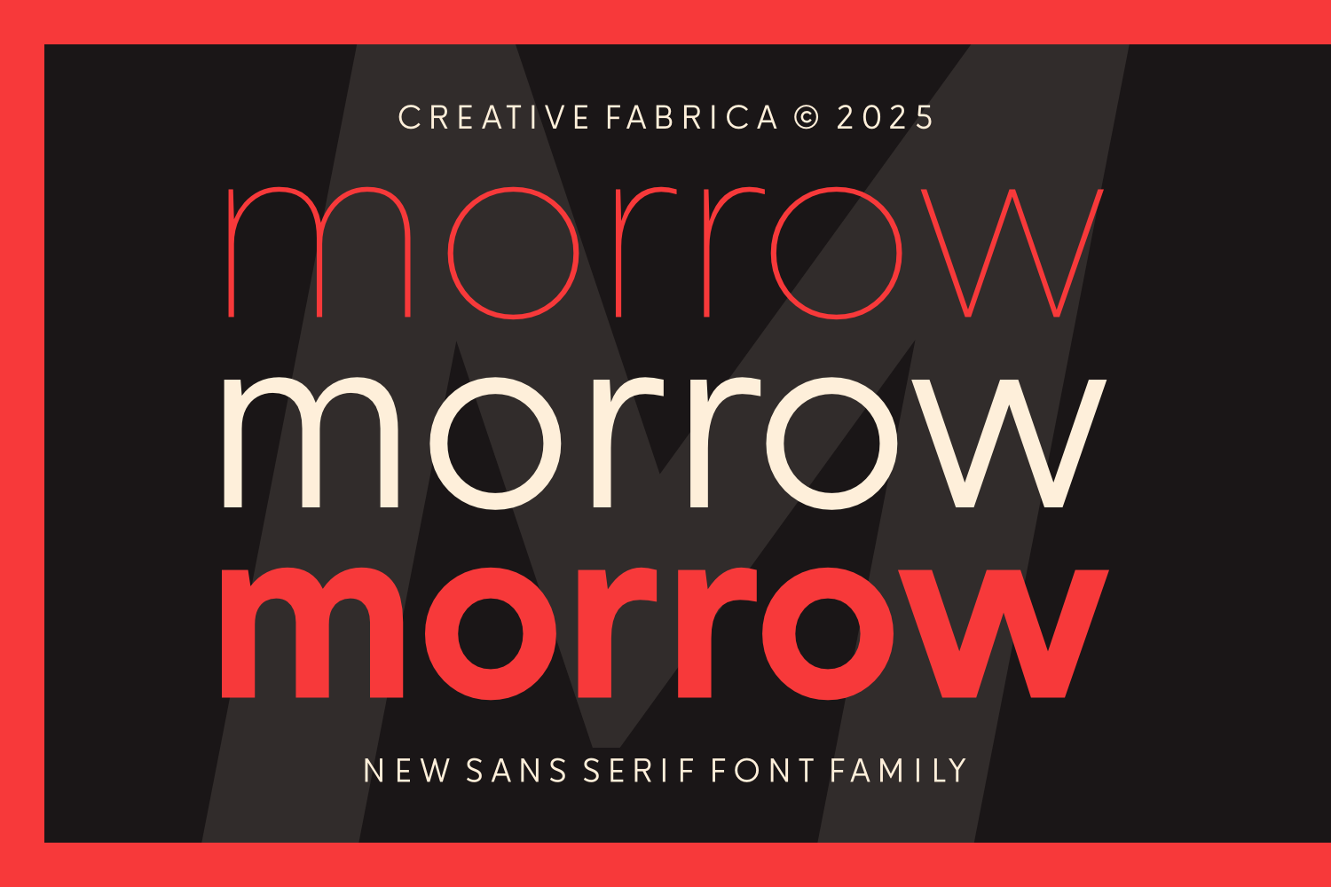 Morrow Font