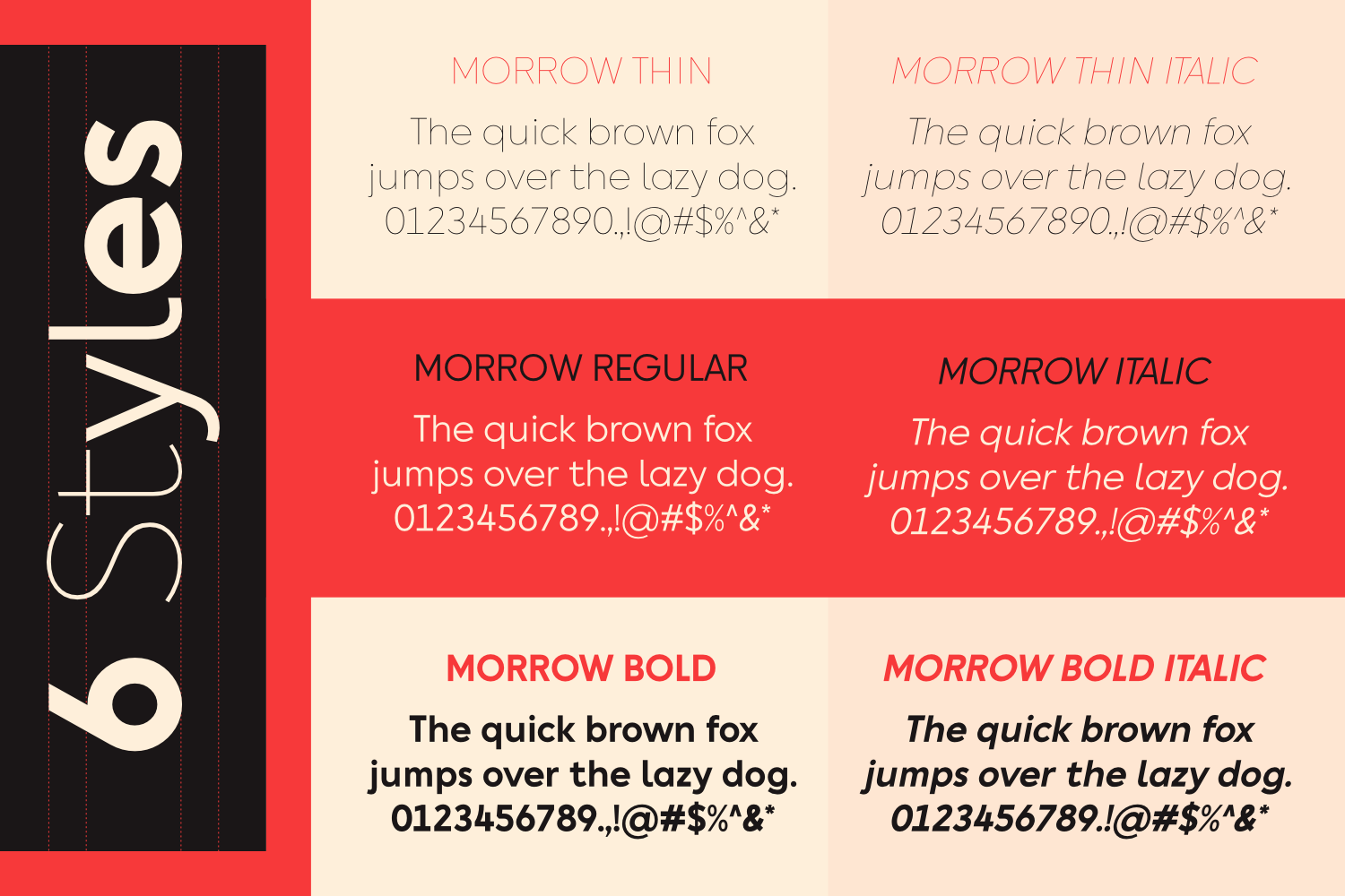 Morrow Font