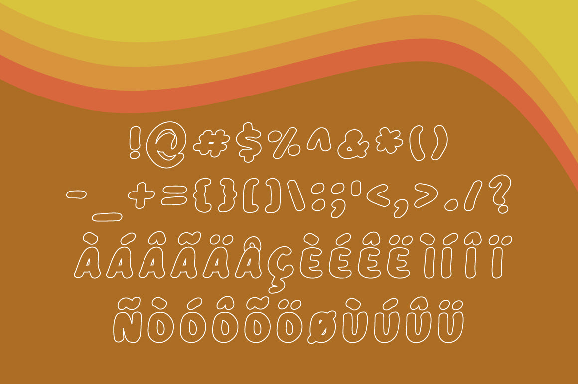 Plucky Stroke Font