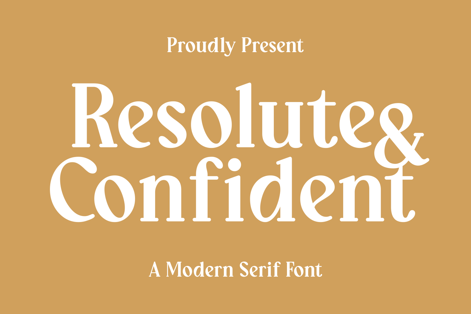 Resolute And Confident