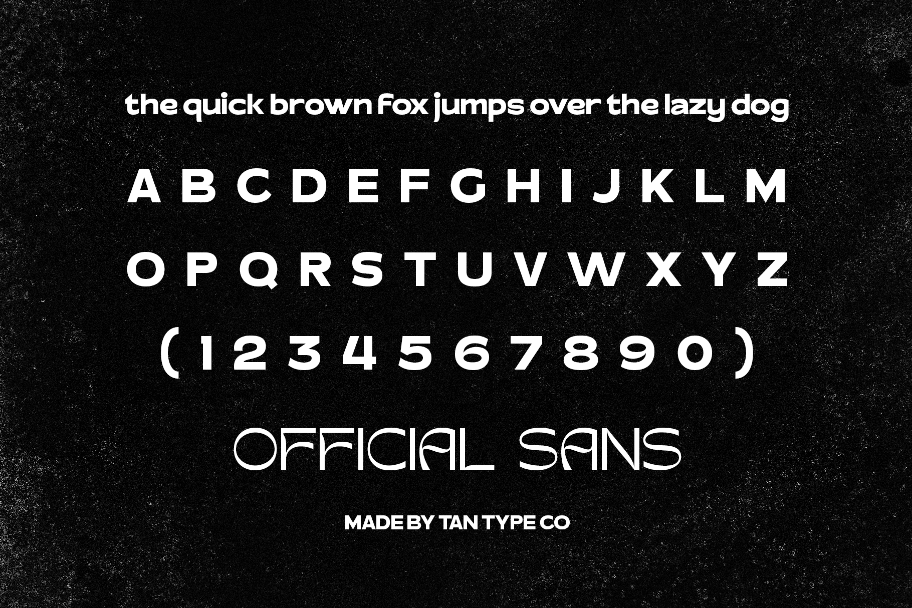 OFFICIAL SANS