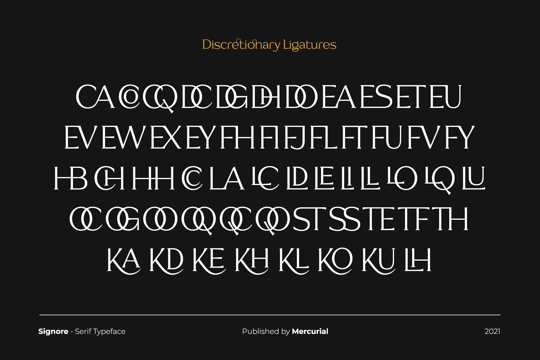 Signore Font