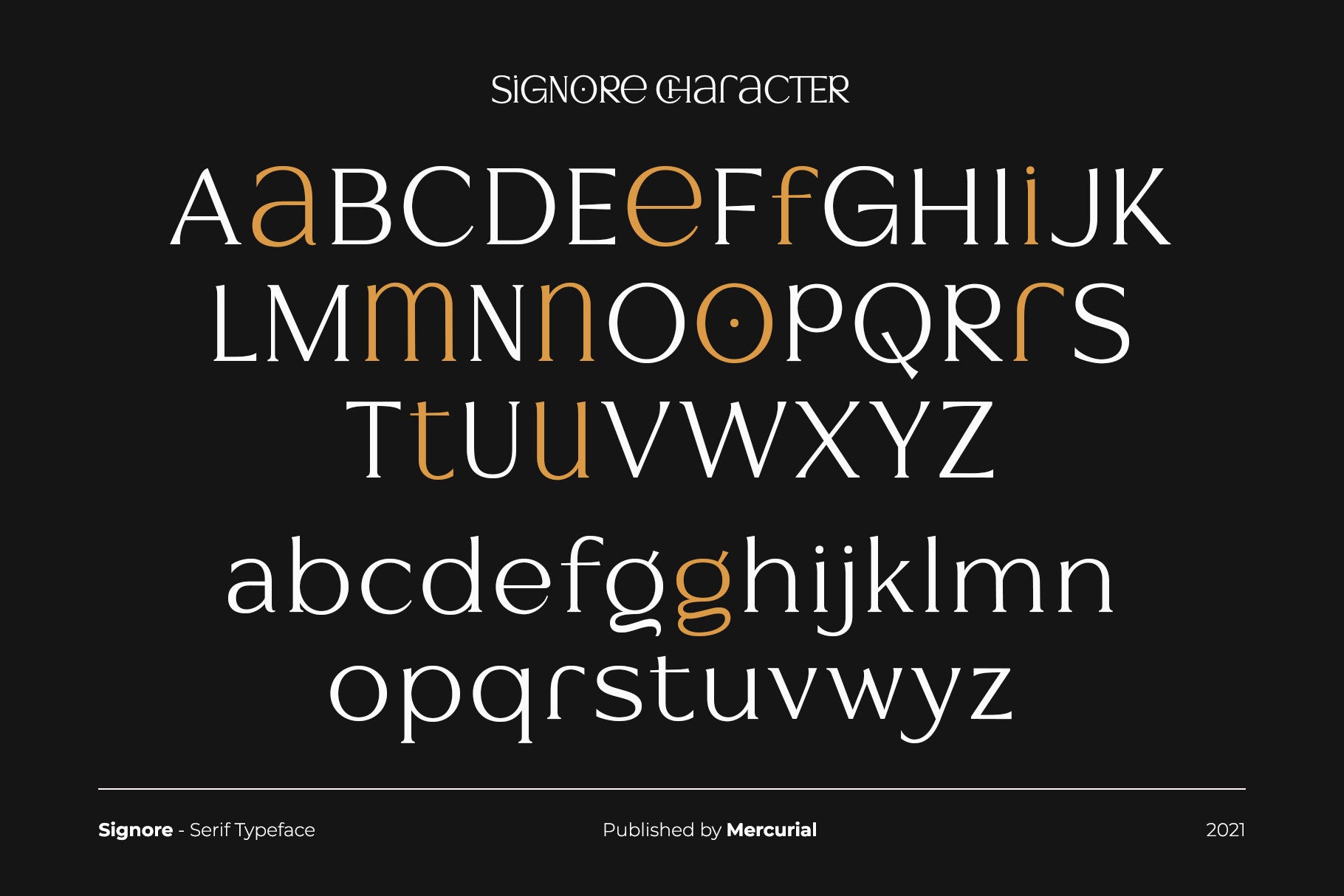 Signore Font