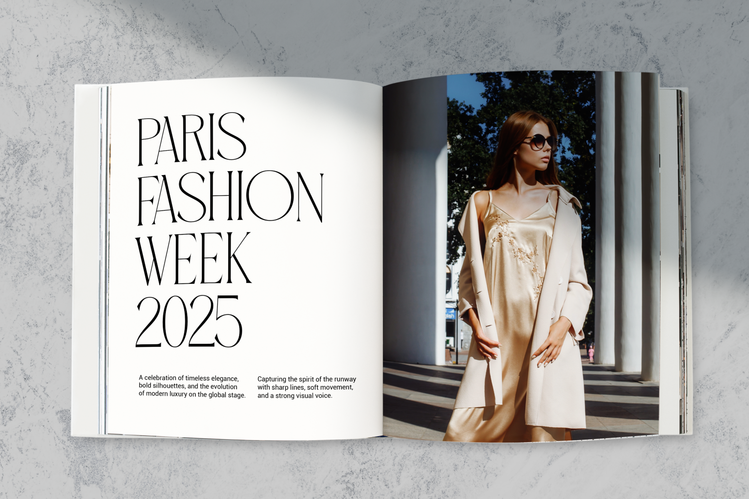 Strong Editorial Display