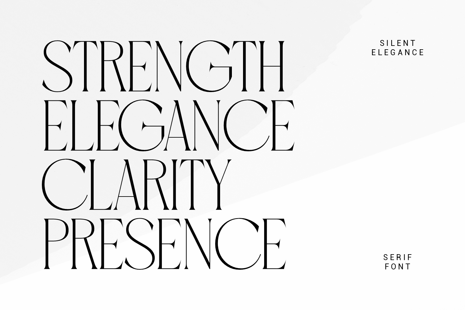 Strong Editorial Display