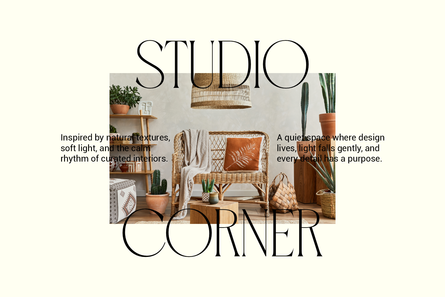 Strong Editorial Display