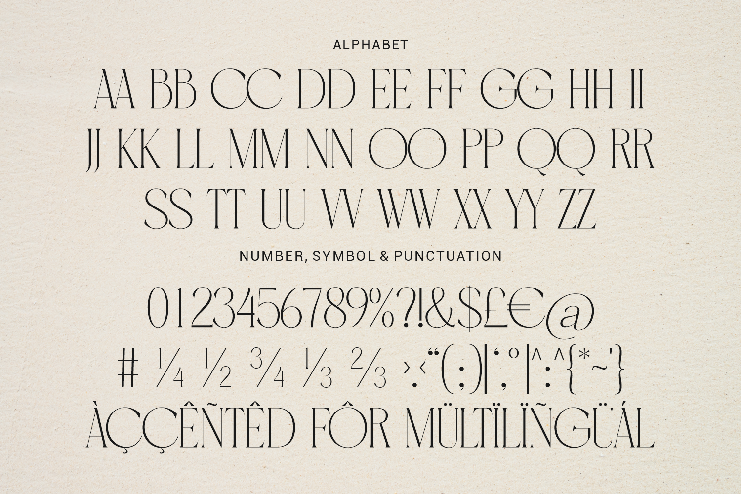 Strong Editorial Display