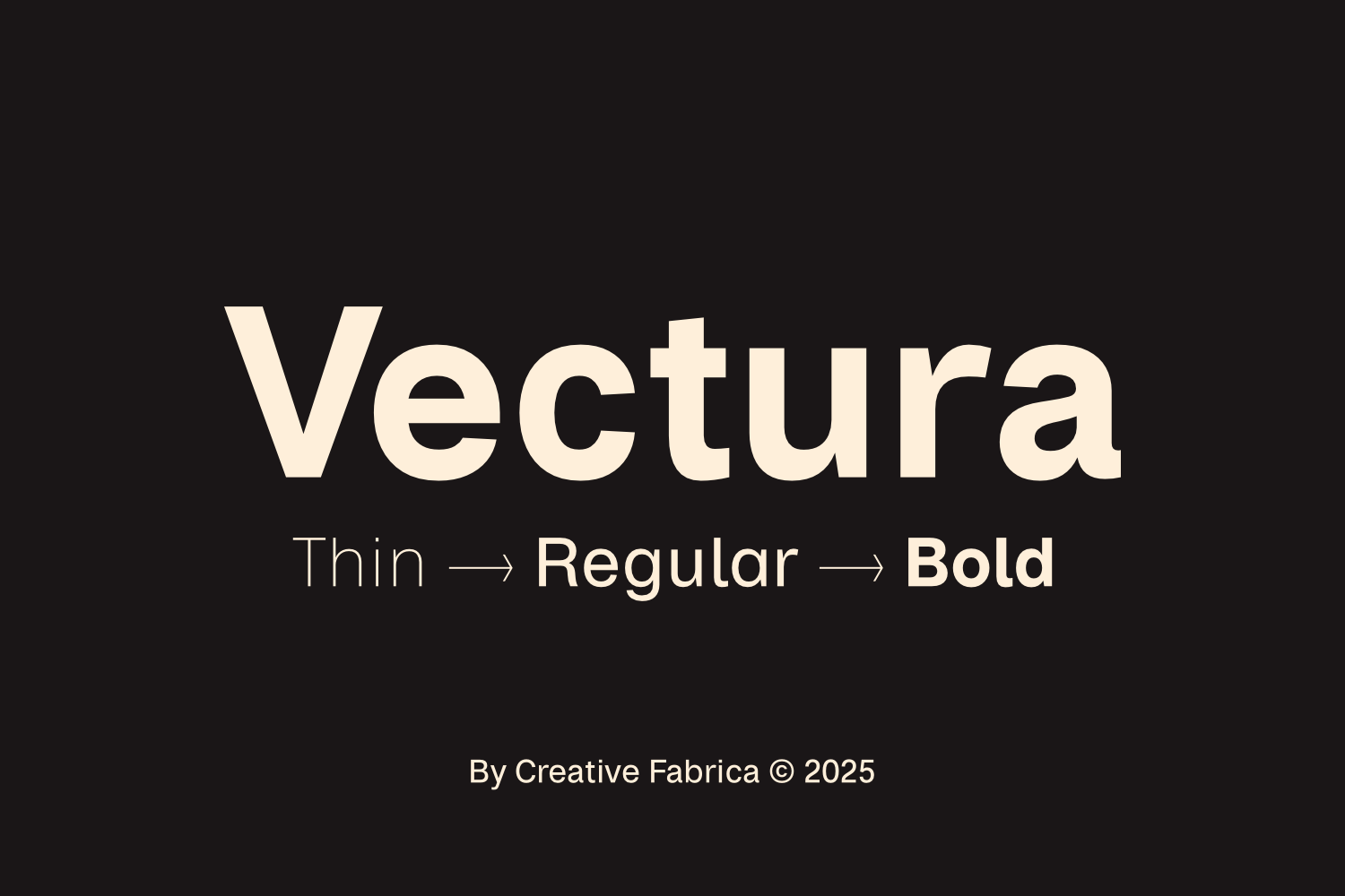 Vectura Font
