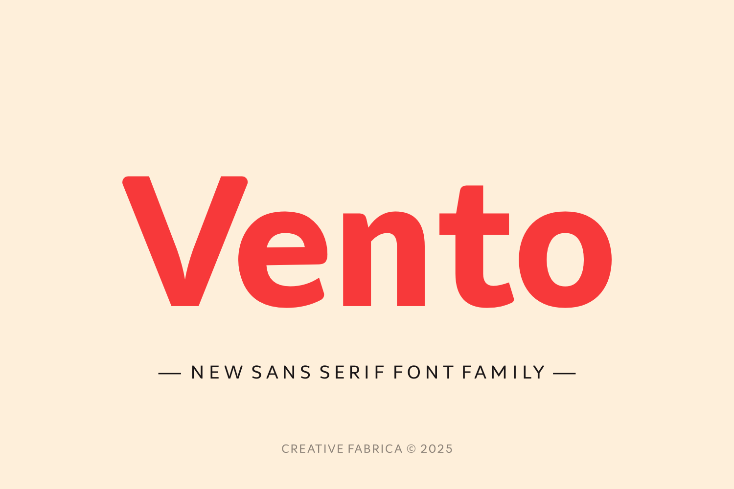 Vento Font