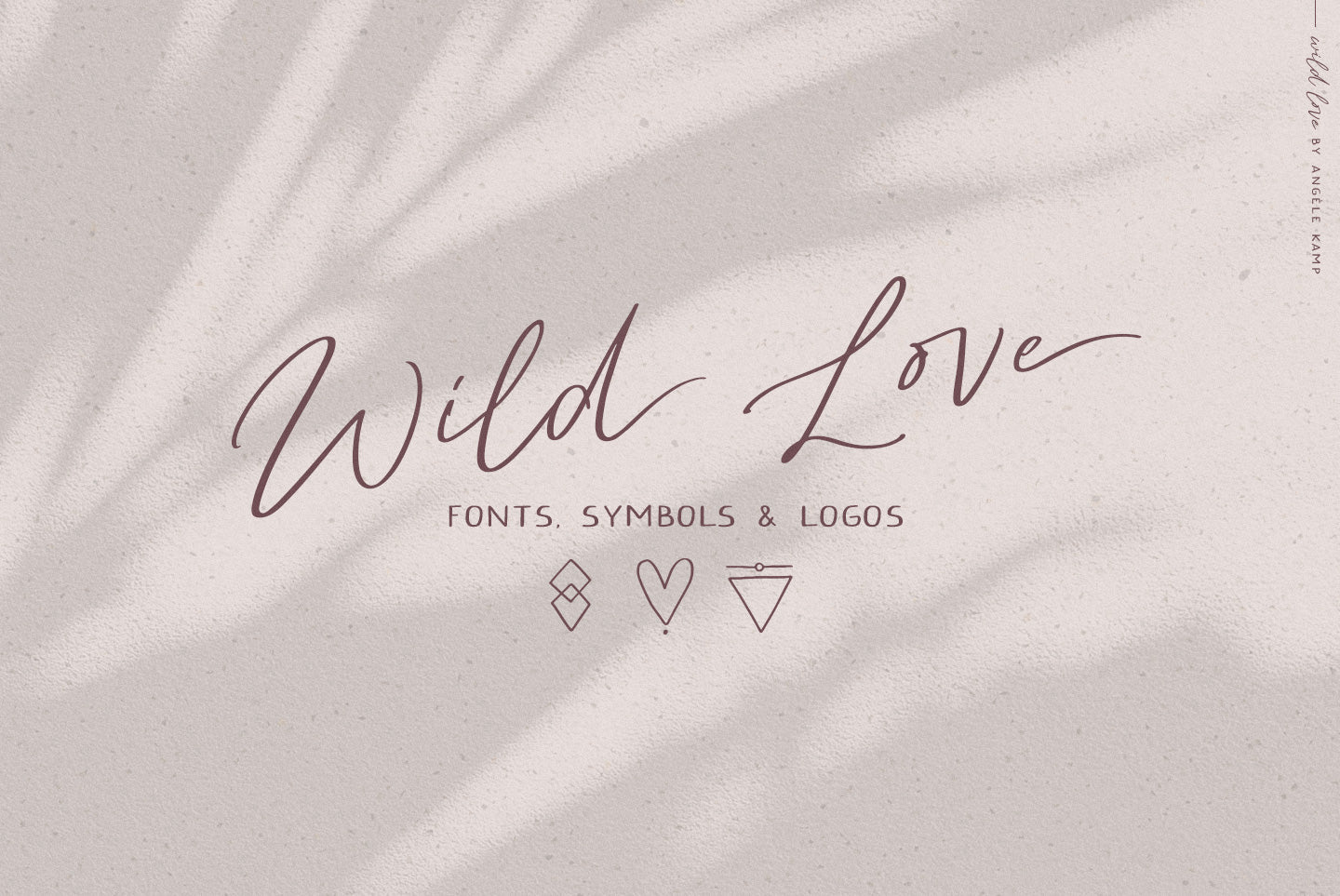 Wild Love font duo