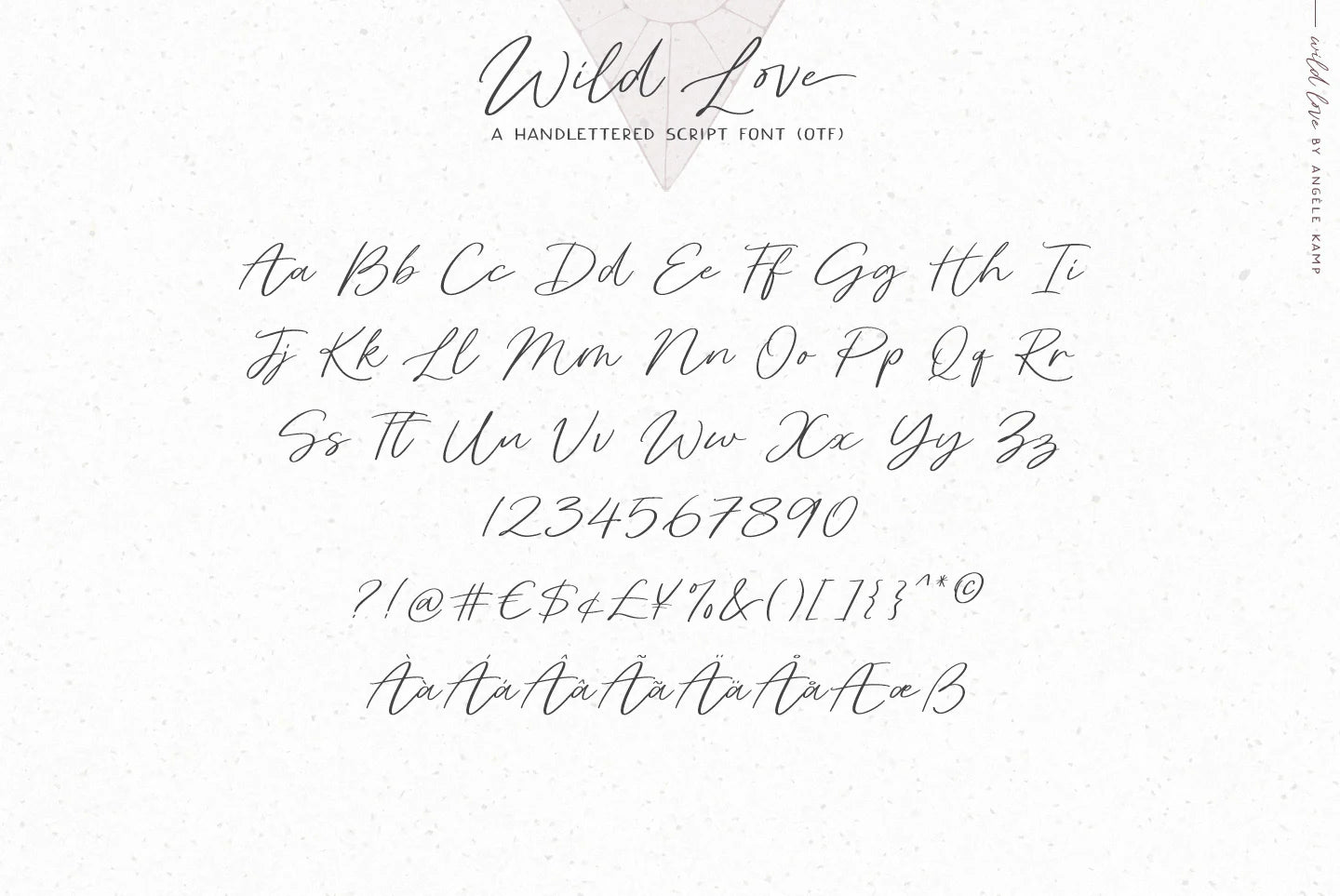 Wild Love font duo