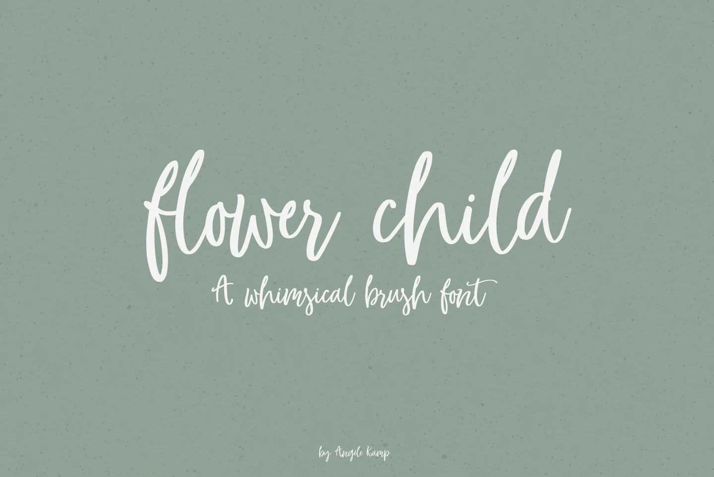 Flower Child Font