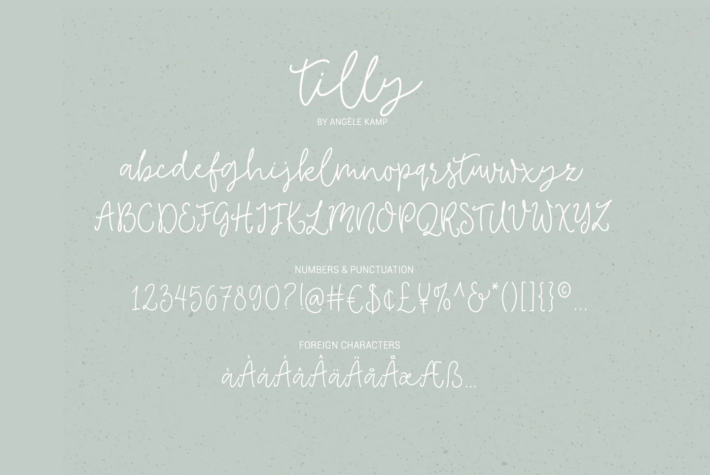 Tilly Font