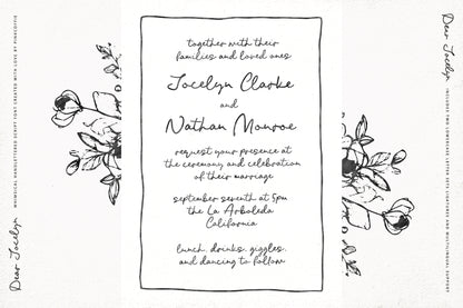 Dear Jocelyn