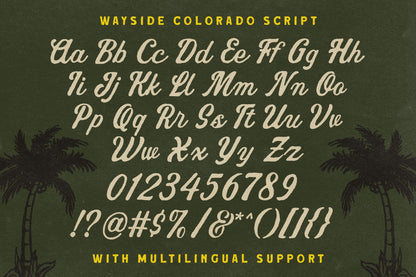 Wayside Colorado Font Collection