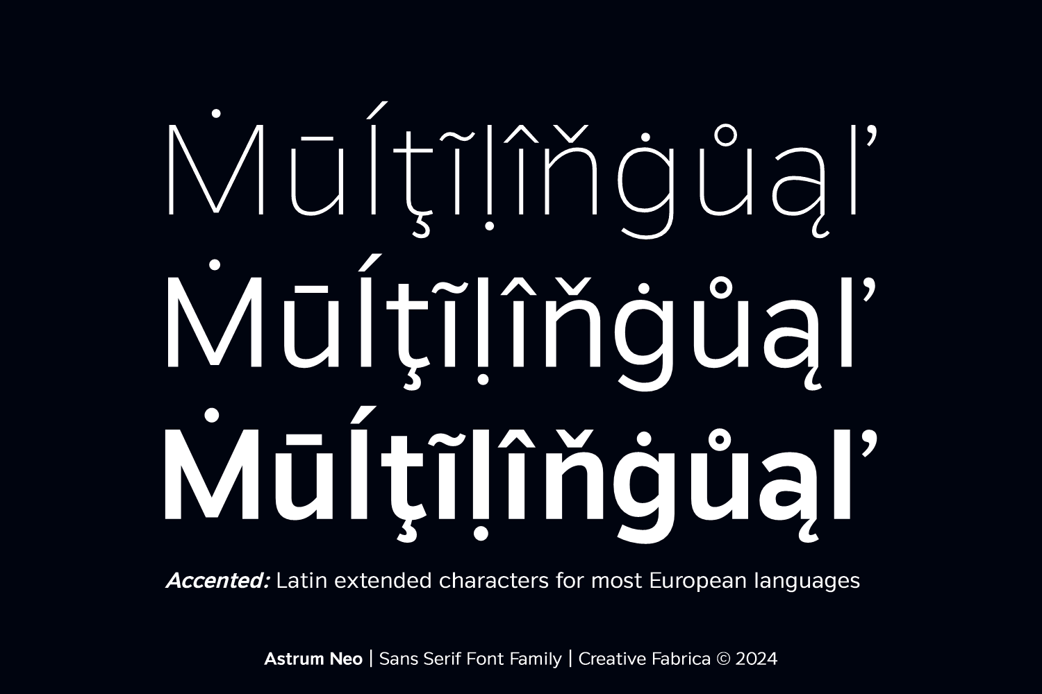 Astrum Neo Font