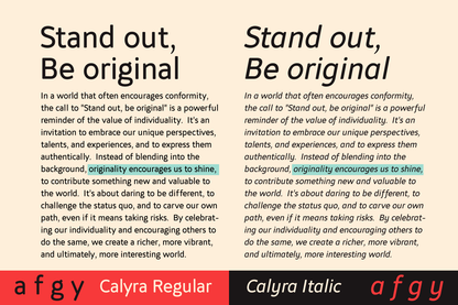 Calyra Font