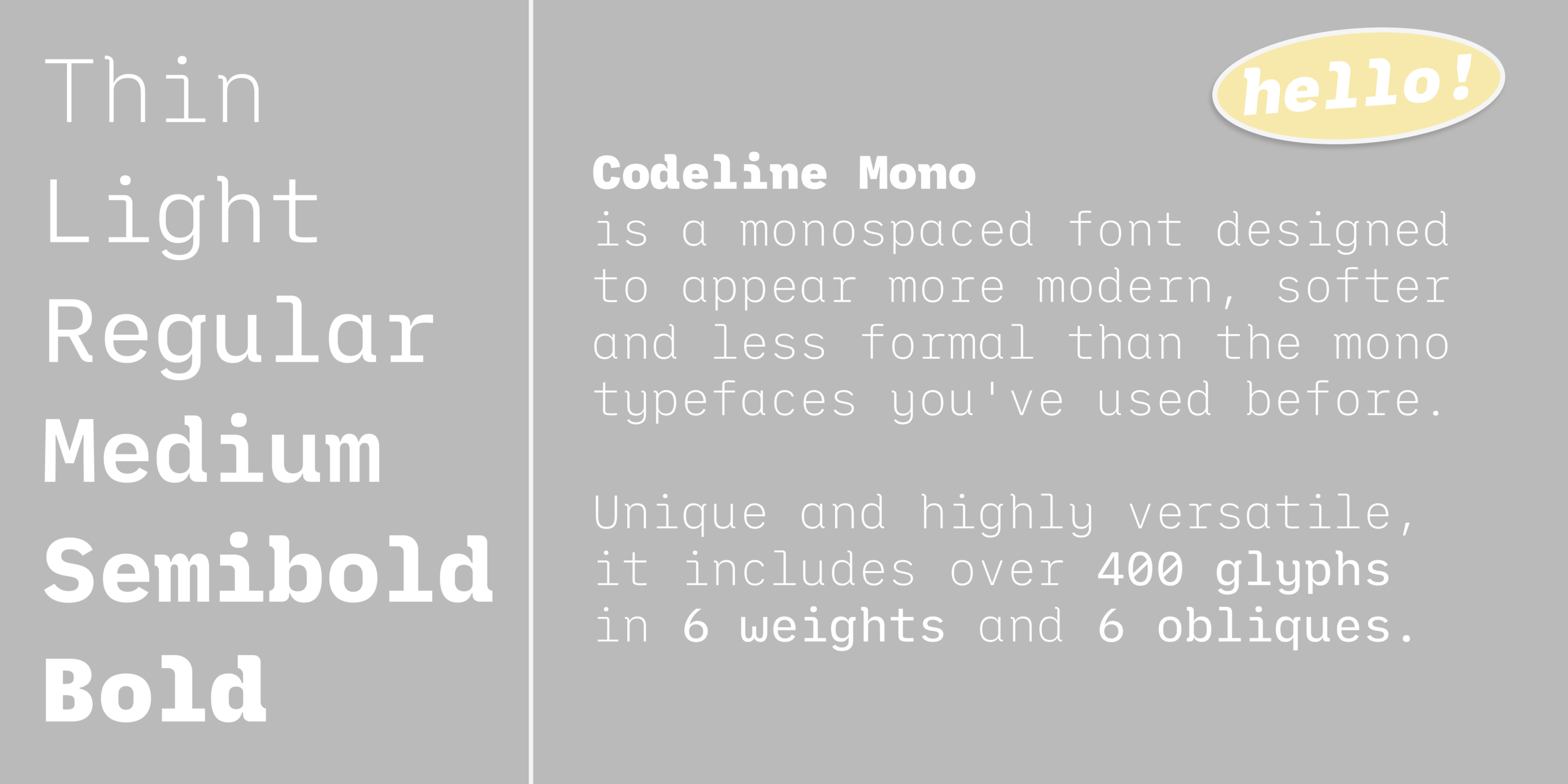 Codeline Mono