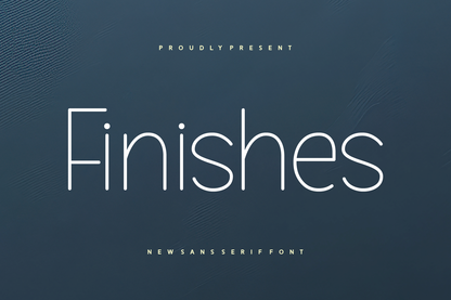 Finishes