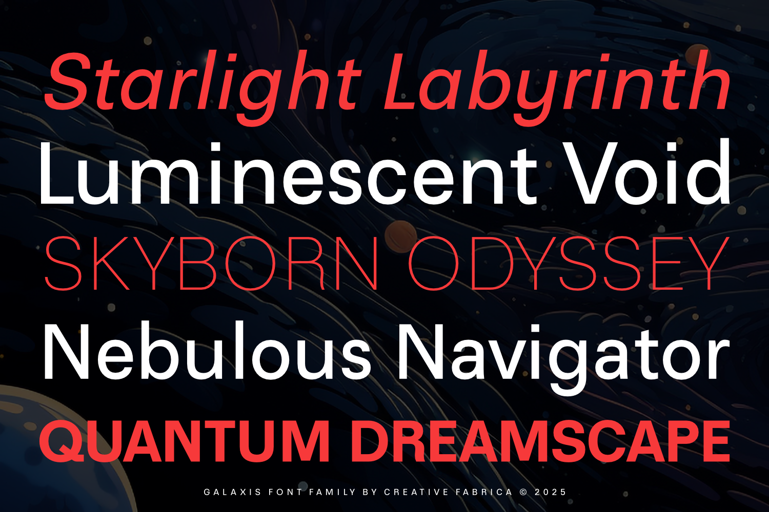 Galaxis Font
