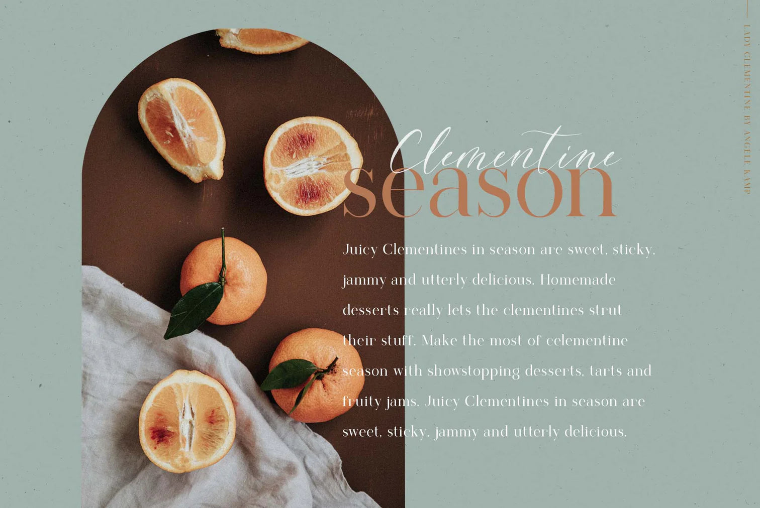 Clementine font duo