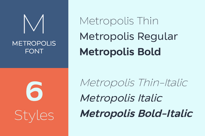 Metropolis Font