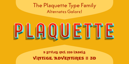 Plaquette Labels