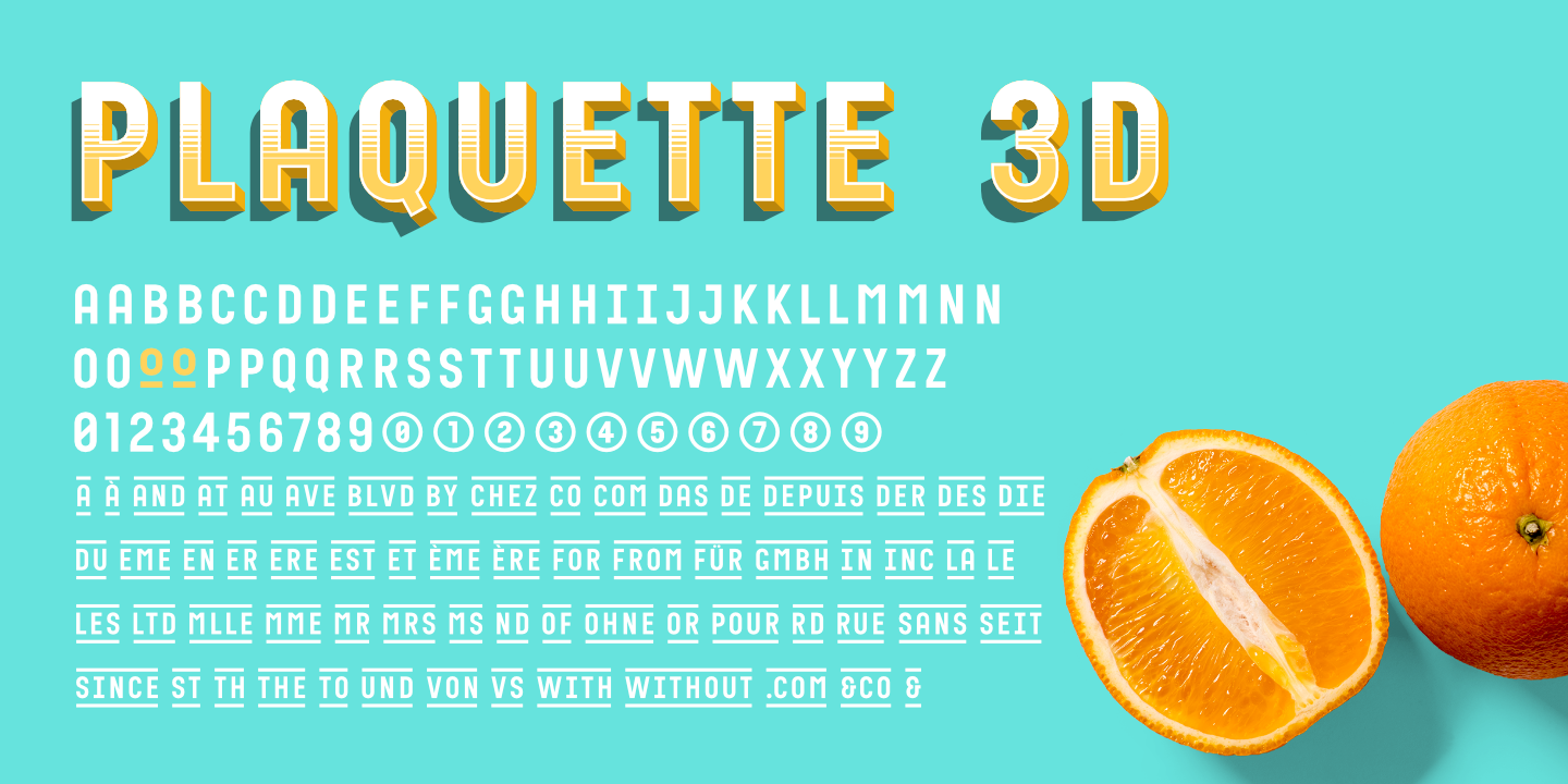 Plaquette Labels