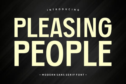 Pleasing People