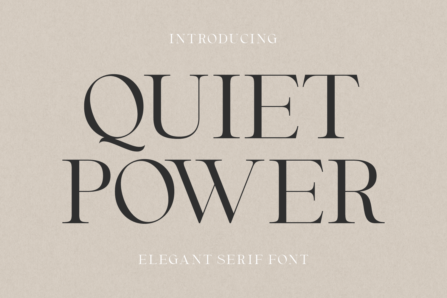 Quiet Power