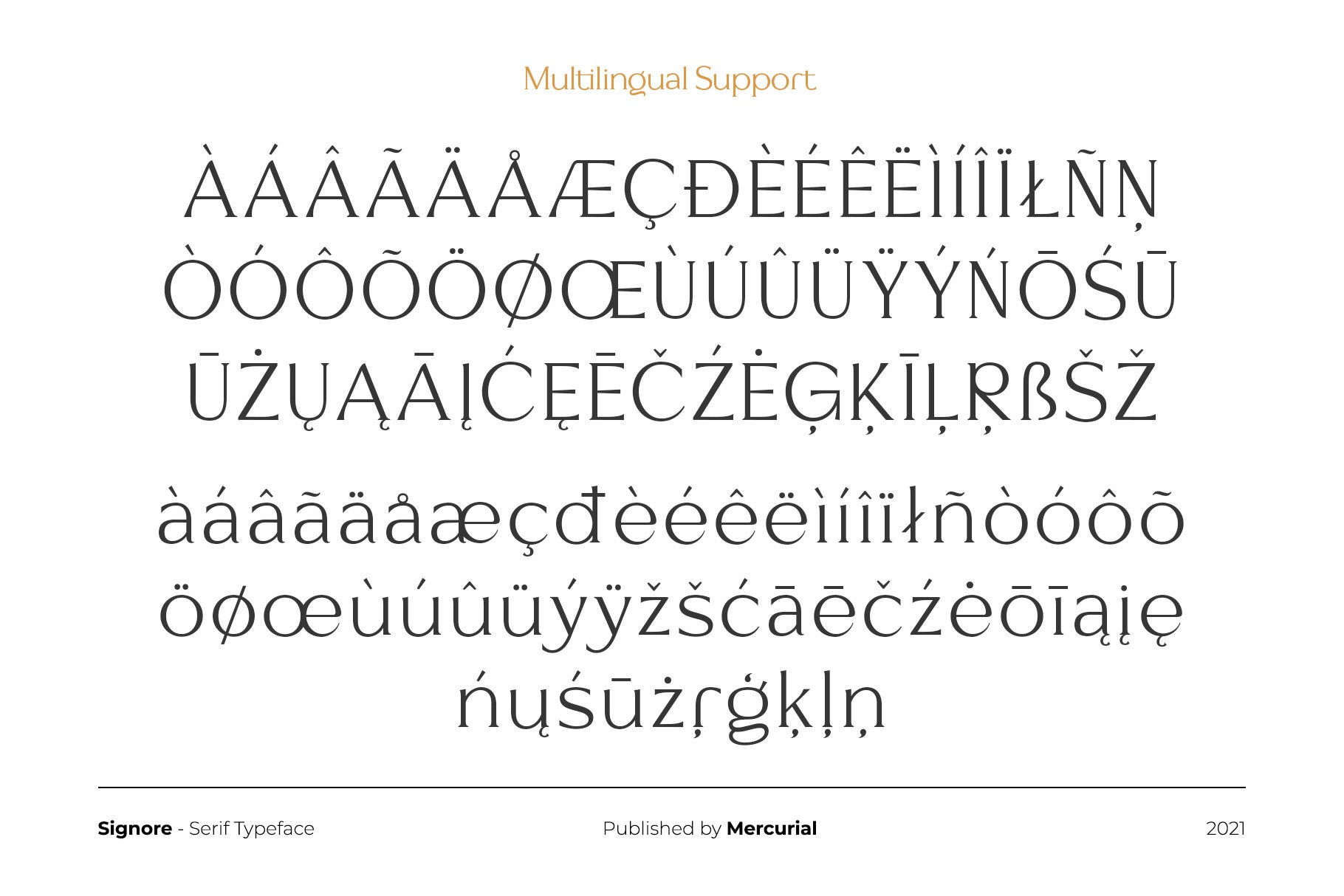 Signore Font