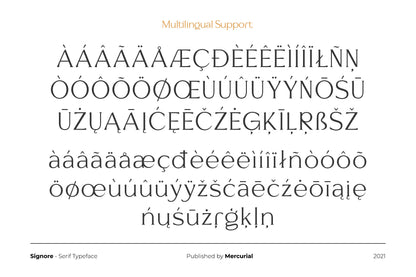 Signore Font