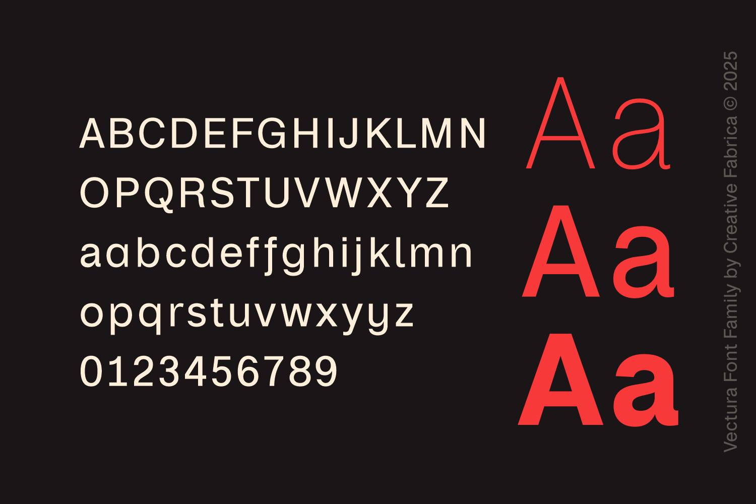 Vectura Font