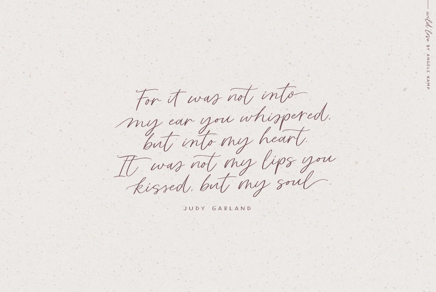 Wild Love font duo