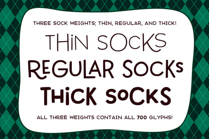 Argyle Socks