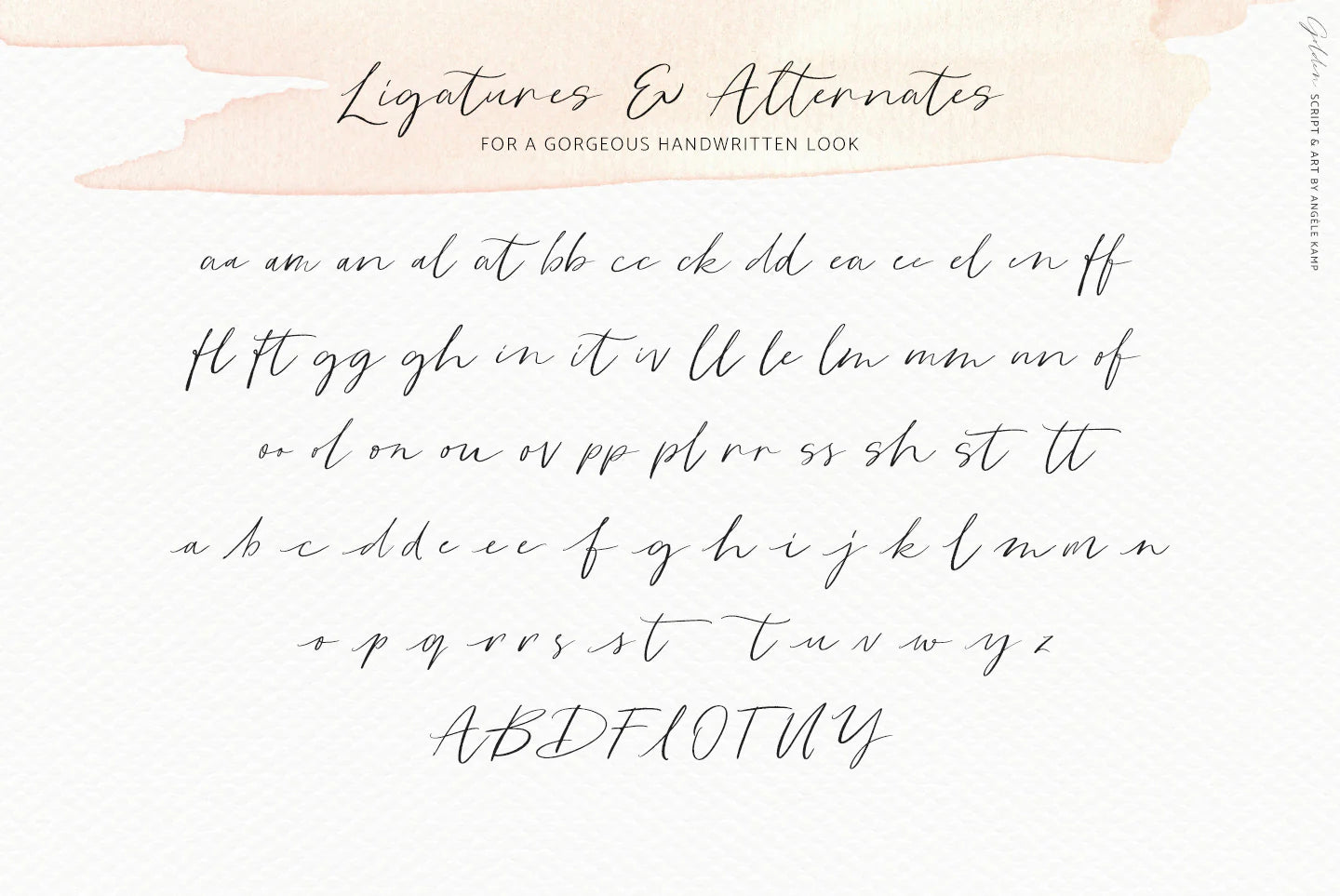 Golden Font